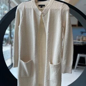 Boulce Curly Wool Cardigan Jacket